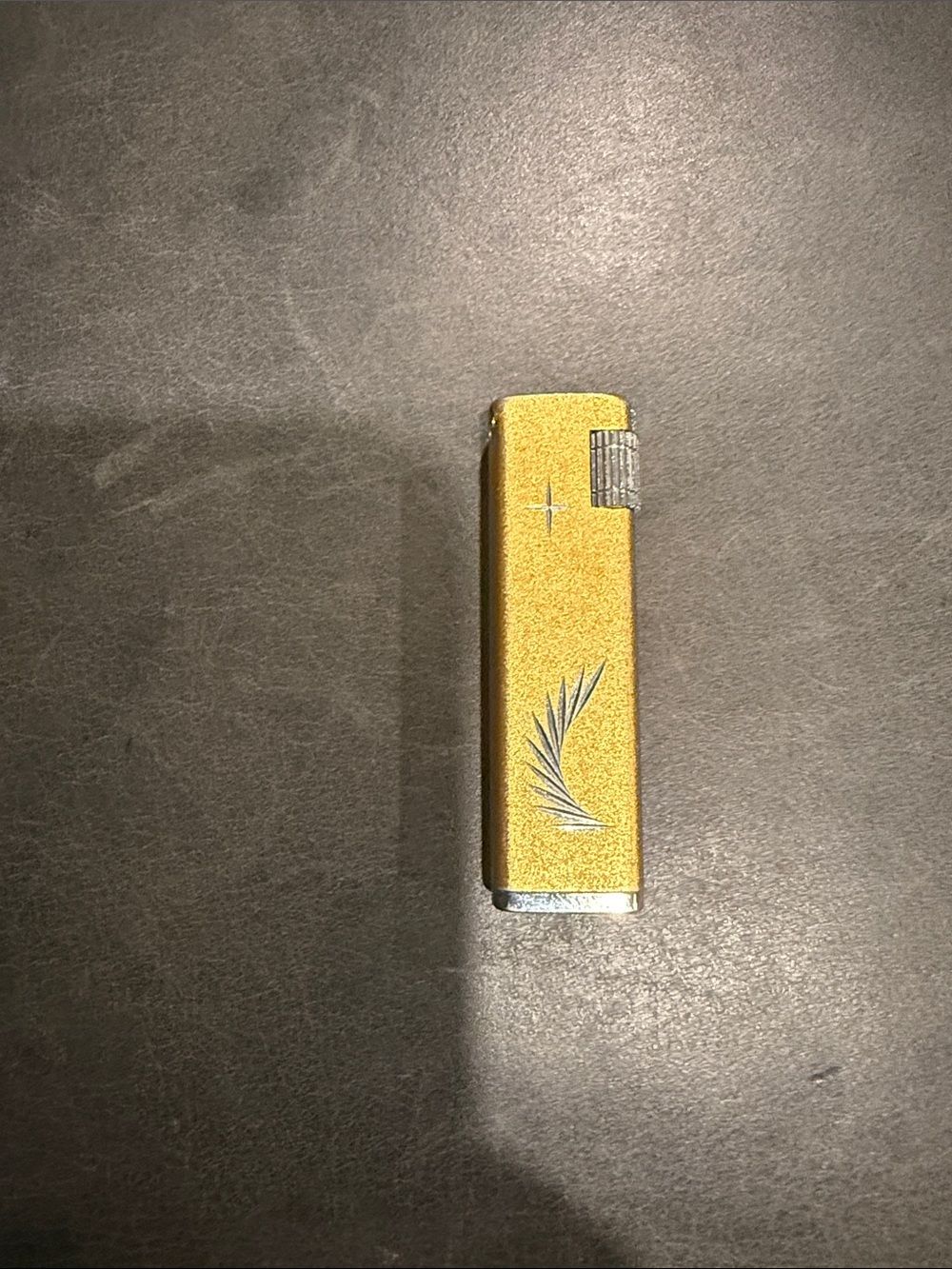 Vintage Kingstar Roller Butane Lighter Metal Made In Korea